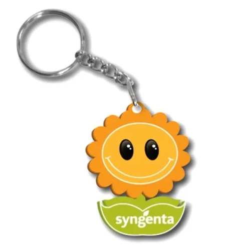 Happy Sunglasses Smiley Face rubber pvc Keychain filling machine
